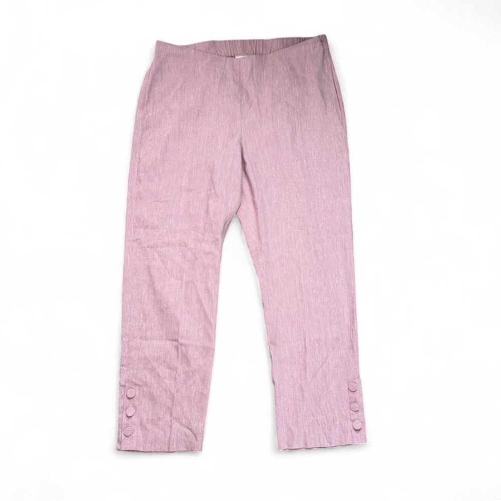 J.Jill Pink Linen Pants